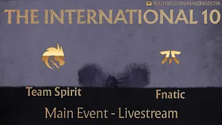 🔴 Team Spirit vs Fnatic | BO3 | The International 10 - TI 10 | Main Event | Amazing Dota 2