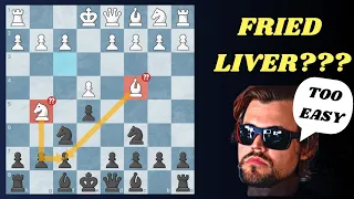 Crush the Fried Liver Like Magnus Carlsen (Polerio Defense)