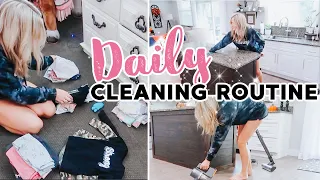 ✨ DAILY CLEANING ROUTINE ✨ Whole House Clean With Me // CLEANING MOTIVATION