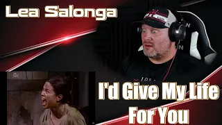 Lea Salonga - I'd Give My Life For You (Miss Saigon in Manila) | REACTION