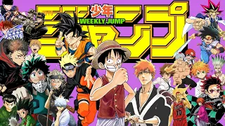 Weekly Shonen Jump Openings Through the Years (1976-2022)