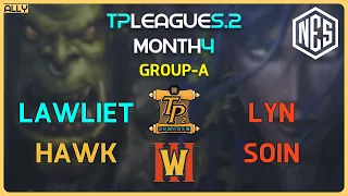 Квалификации на ЧЕМПИОНАТ МИРА | TP League | Группа А: Lyn LawLiet HawK Soin | Warcraft 3 Reforged