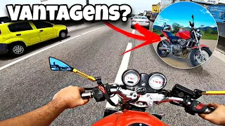 Qual vantagens de comprar uma cb600f hornet carburada? **motovlog