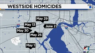6 Homicides on Jacksonville's Westside since May 1
