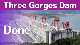 China Three Gorges Dam ● Done  ● October 31, 2022  ● Water Level and Flood