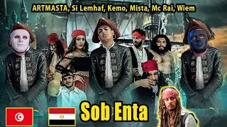 ARTMASTA, Si Lemhaf, Kemo, Mista, Mc Rai, Wiem - Sob Enta 🇹🇳 🇪🇬  | WITH DADDY & SHAGGY