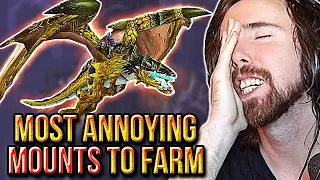 A͏s͏mongold Reacts To The "Top 10 Most Annoying Mounts to Farm in WoW" | By Hirumaredx