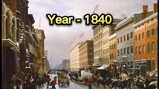 Evolution New York streets || 1800 - 2050