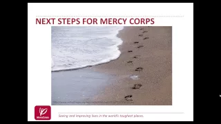 Learning & Knowledge Management Webinar Series: #1 - Mercy Corps and International Rescue Committee