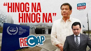 Trillanes: Duterte case sa ICC hinog na hinog na