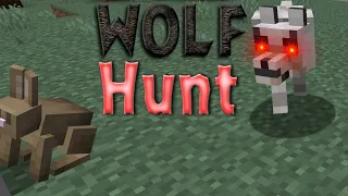 If Animal Documentaries USED Minecraft Footage (Wolf Pack Hunting a Hare)