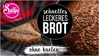 Brot - einfacher gehts nicht / ohne Kneten / Sallys Welt