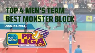 Ini Dia 4 Tim Putra Dengan Monster Block Terbaik di Putaran Pertama PROLIGA 2024