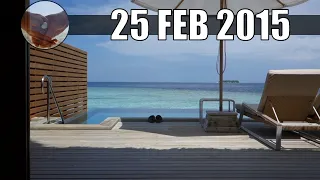 View [25 Feb 2015] - Pool Water Villa, Baros, Maldives