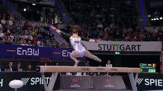 VANSTEENKISTE, Jade Belgien Balken EnBW DTB Pokal 2024 Mixed Cup Stuttgart Turnen