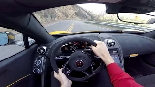 2015 McLaren 650S Spider - WR TV POV Canyon Drive