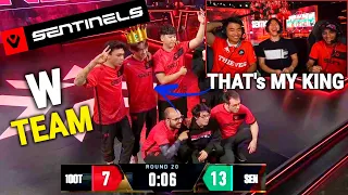 s0m & FNS Can't Believe to SENTINELS 'INSANE Performance' Against 100THIEVES | VCT Americas LCQ