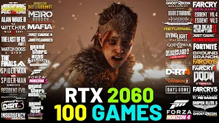 100 Games Test on RTX 2060 6GB - High Setting - 1440p