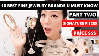 16 Best Designer Fine Jewelry Brands You Need To Know Now | signature piece and price part two