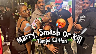 Marry, Smash , Or Kill | Public Interview | Tampa Florida Edition