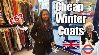 Budget Friendly Winter Wear Shopping In London | Thrift Stores