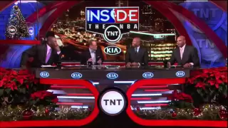 Inside the NBA: Presents, bad hook shots, Kenny rapping 12-26-13