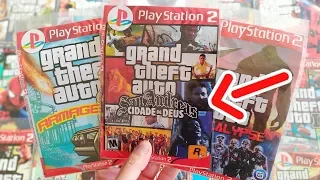 COMPREI TODOS OS JOGOS DO GTA NO CAMELÔ #5