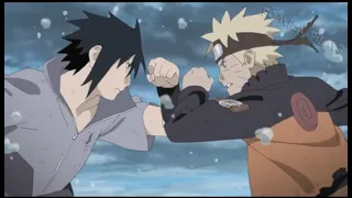 Sasuke vs Naruto the Finale battle @ final valley english dub