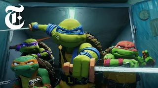 Watch the Teenage Mutant Ninja Turtles’ First Fight in ‘Mutant Mayhem’ | Anatomy of a Scene