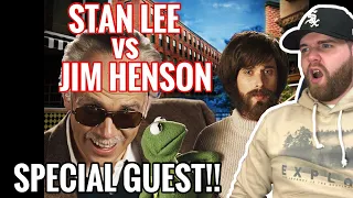 [Industry Ghostwriter] Reacts to: Jim Henson vs Stan Lee. Epic Rap Battles of History- DISNEY!!