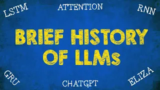 Brief History of Large Language Models & Generative AI | Evolution of NLP from Eliza to ChatGPT