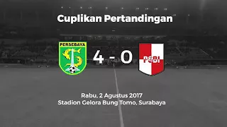 4-0 Cuplikan Goal Persebaya VS PSBI Blitar