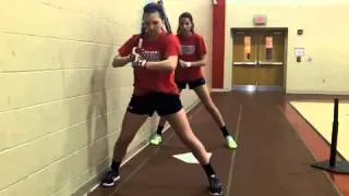 Wall Drill to emphasize back leg/knee/hip drive