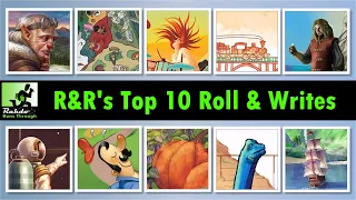 Top 10 Roll & Writes | The R&R Show #50