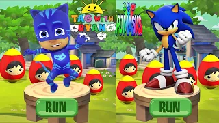 Tag with Ryan vs Sonic Dash - Catboy vs Sonic New Character Unlocked PJ Masks UPDATE - Gameplay