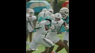 VERONE MCKINLEY WITH THE INT | MIAMI DOLPHINS TRAINING CAMP 2022