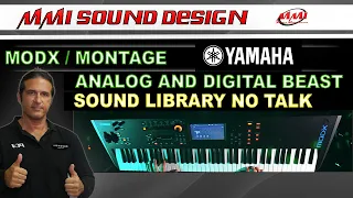 YAMAHA MONTAGE / MODX / MODX+ | ANALOG & DIGITAL BEASTS | SOUND LIBRARY