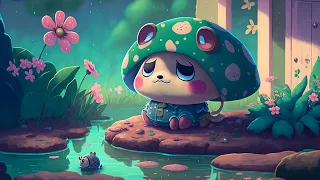 Animal Crossing Music With Soft Rain 3 Hours -  For Relaxation, Studying And Sleeping