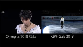 Yuzuru Hanyu EX - Notte Stellata | Olympics vs GPF