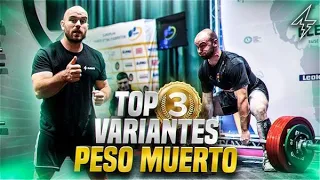 ⚡ Mejores Variantes de PESO MUERTO para POWERLIFTING || con Rubén Castro