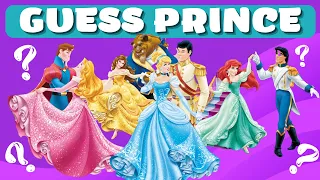 Guess The Disney Princess by her PRINCE QUIZ 👑| Character Quiz