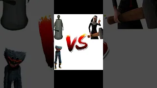 GRANNY VS EVILNUN VS POPPY PLAYITIM VS ICE SCREAM VS MR MEAT #virlshorts #youtubeshorts #shorts