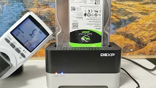 Док-станция для накопителей DEXP HA131 запуск HDD