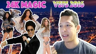 (REACTION) Bruno Mars - 24K Magic VSFS Paris 2016 | gustav france