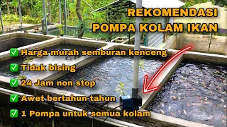 REKOMENDASI POMPA KOLAM YANG MURAH, SEMBURAN KENCANG, HEMAT LISTRIK, AWET BERTAHUN-TAHUN