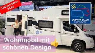 Wohnmobil mit schönen Innendesign | Hobby Optima Ontour Alkoven A70 | Caravan Salon 2023