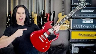 Rock like AC/DC for less than $200! - Harley Benton DC Custom - Demo / Review