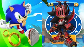 Sonic Dash - Dragon Hunter Lancelot New Character Unlocked - All Characters Unlocked | Eggman, Zazz