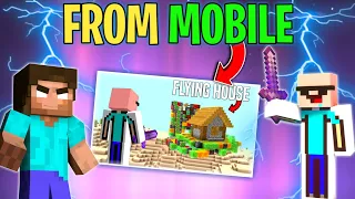 How to Make Minecraft Thumbnail like @PSD1  with Mobile (No replay Mod) (Easy Tricks)