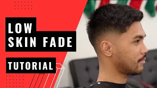 SIMPLE LOW SKIN FADE TUTORIAL!!!